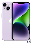 Apple iPhone 14 leasen, 128 GB Farbe Violett
